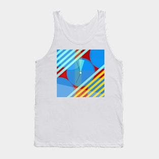 blue watch Tank Top